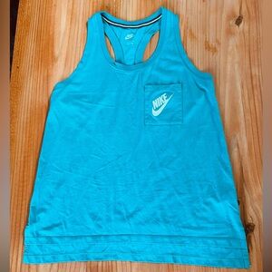 Nike Aqua Sleeveless Top